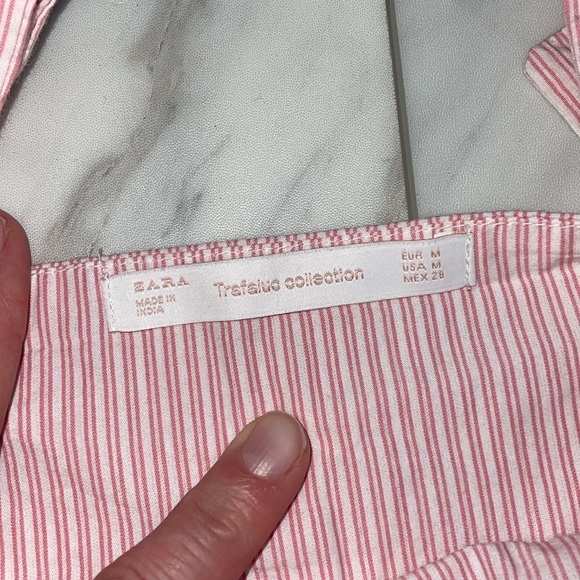 Pink Embroidered Ruffle Top - Picture 2 of 4